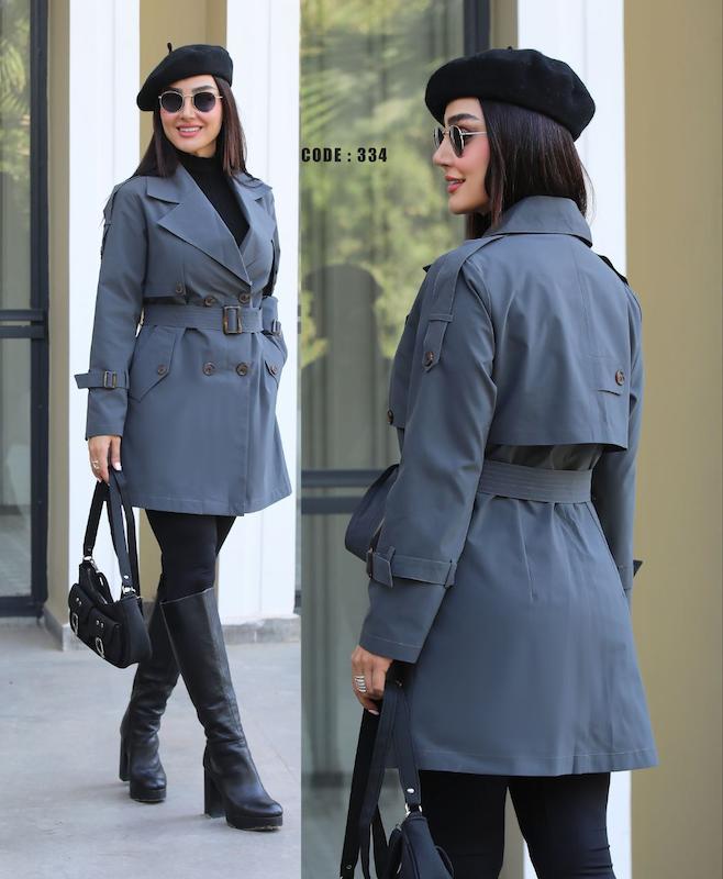 بارانی کتان تی سی زنانه کد334