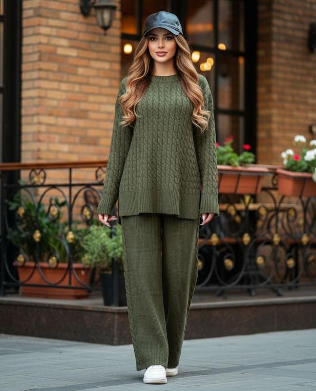 ست بلوز شلواربافت