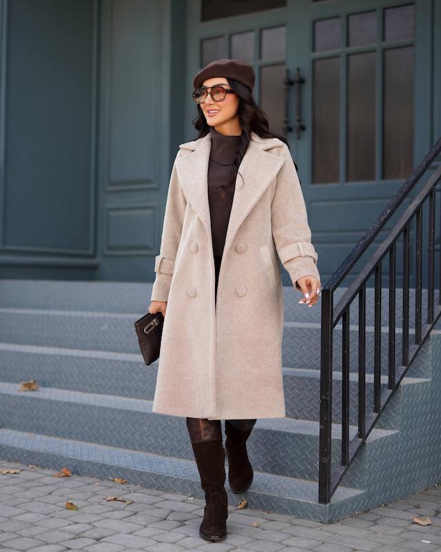 پالتو فوترجناقی بلندزنانه کد1258