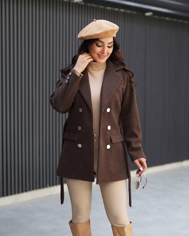 پالتو فوتر مدل المیرا کد1348