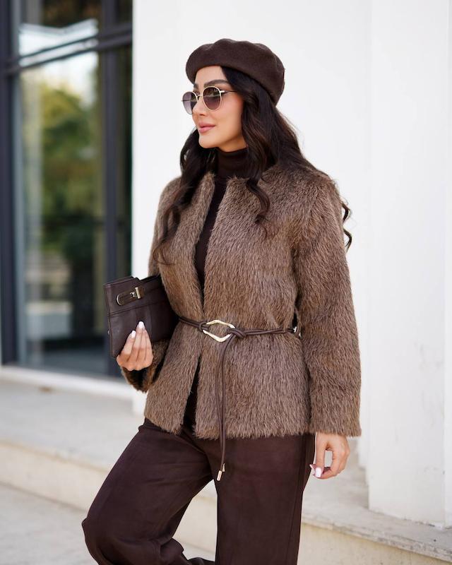 پالتو پوست مدل هیرکد6032