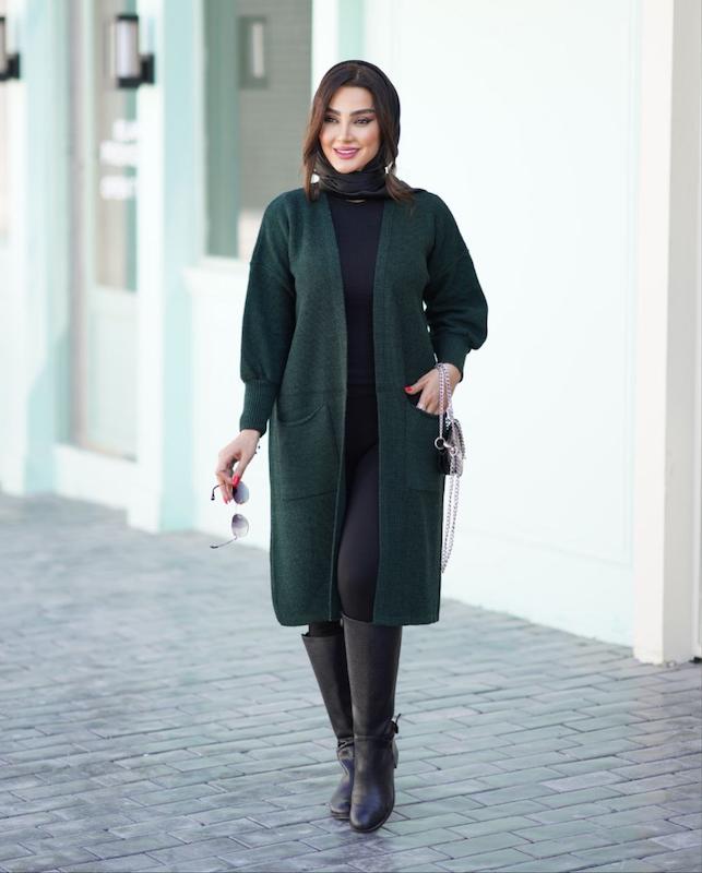 مانتو بافت اکلریلیک کد335