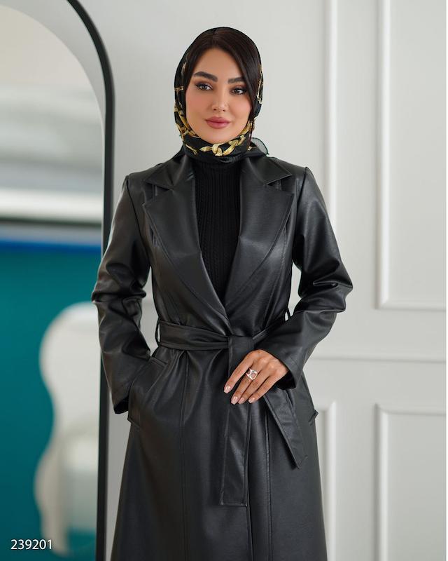 پالتو چرم مدل راوین کد2392