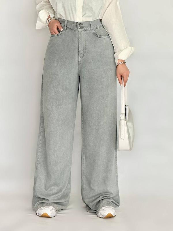 شلوار کتان سیلک پاییزه