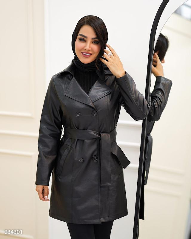 کت چرم مدل سالیز کد2343