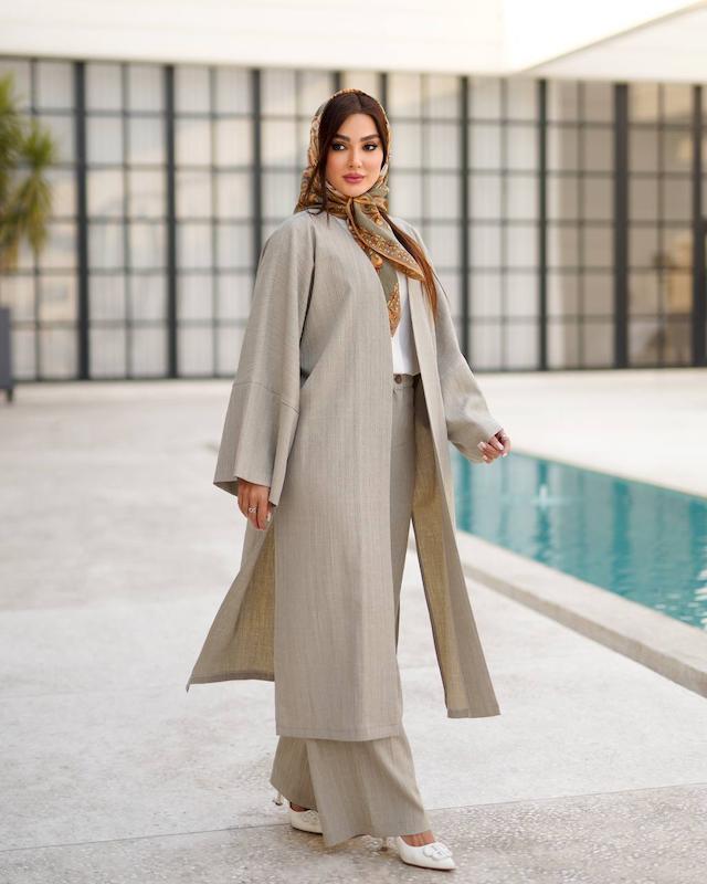 مانتو شلوار مدل ترمه کد1422