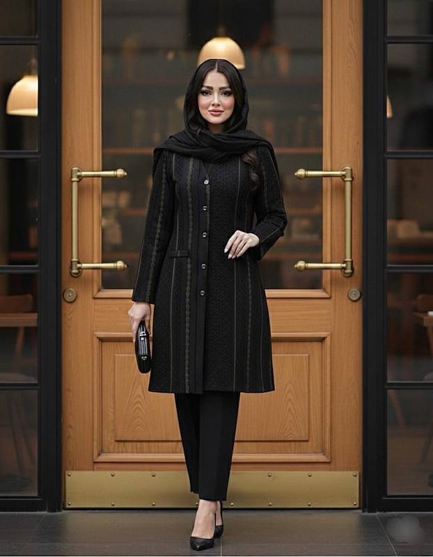 مانتو مجلسی ژاکاردکد0332