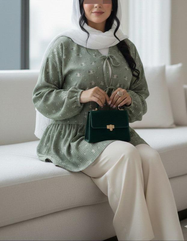 شومیز مدل آینور کد1016