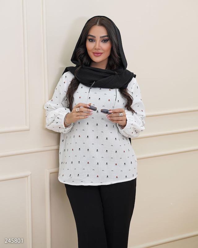 شومیز مدل نیاراد کد2458