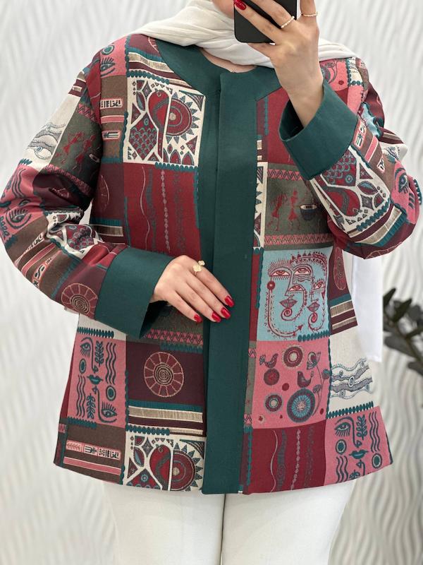 کت ژاکارد کد1405_7