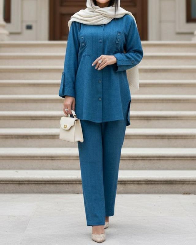 مانتو شلوار مدل تارا کد2409