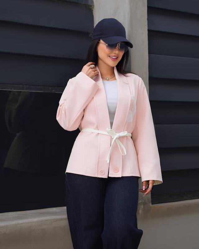 کت کمرسفید کد7305