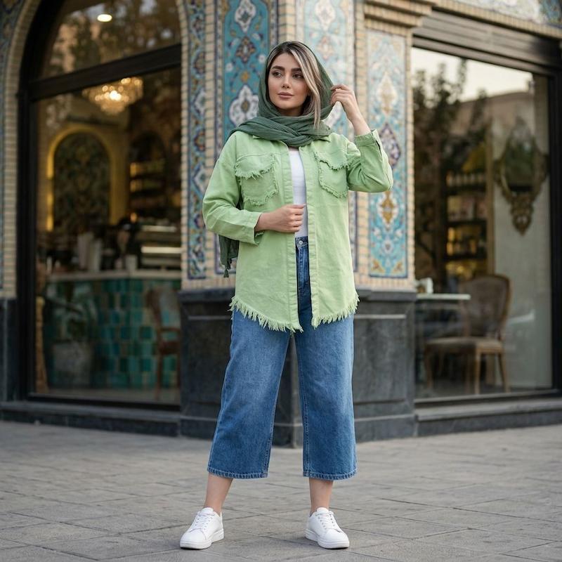 مانتو الیاف طبیعی 