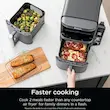 سرخ‌کن بدون روغن دوقلو نینجا مدل Ninja SL451 (Double Stack Air Fryer)