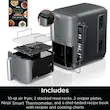 سرخ‌کن بدون روغن دوقلو نینجا مدل Ninja SL451 (Double Stack Air Fryer)