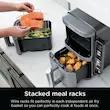 سرخ‌کن بدون روغن دوقلو نینجا مدل Ninja SL451 (Double Stack Air Fryer)