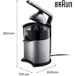 آب مرکبات‌گیر اهرمی براون مدل CJ7050 (Braun Citrus Juicer CJ7050)