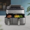 هواپز و سرخ‌کن بدون روغن دوقلو فیلیپس مدل NA555/09 (Philips Airfryer Dual Basket)