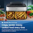 هواپز و سرخ‌کن بدون روغن دوقلو فیلیپس مدل NA555/09 (Philips Airfryer Dual Basket)
