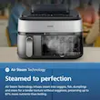 هواپز و سرخ‌کن بدون روغن دوقلو فیلیپس مدل NA555/09 (Philips Airfryer Dual Basket)