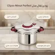 زودپز تفال مدل Clipso Minut Perfect گنجایش 6 لیتر(ساخت فرانسه)