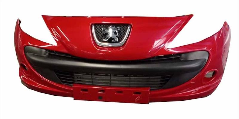 سپر جلو 207 قرمز متالیک 