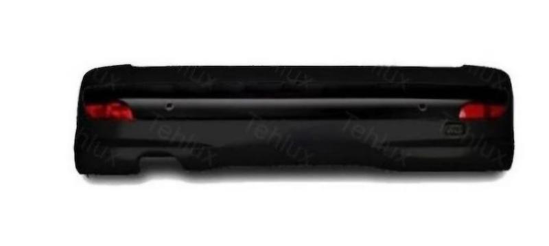 سپر عقب 207 مشکی 