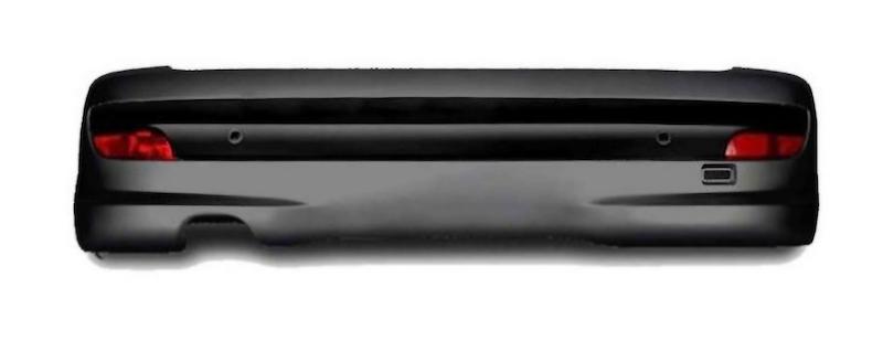 سپر عقب 207 نوک مدادی 