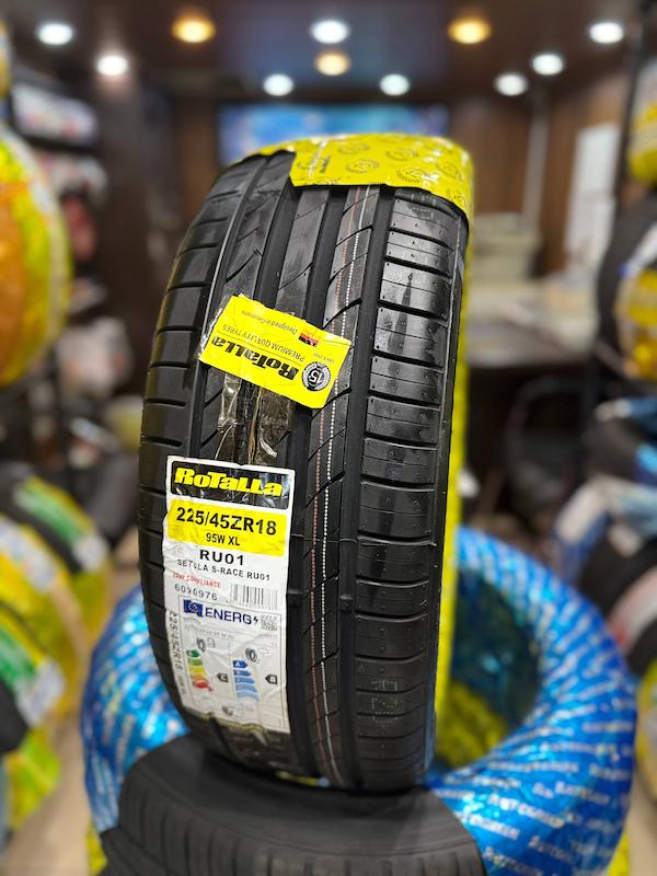 لاستیک سایز 225/45/18 روتالا چین - تاریخ تولید 2025