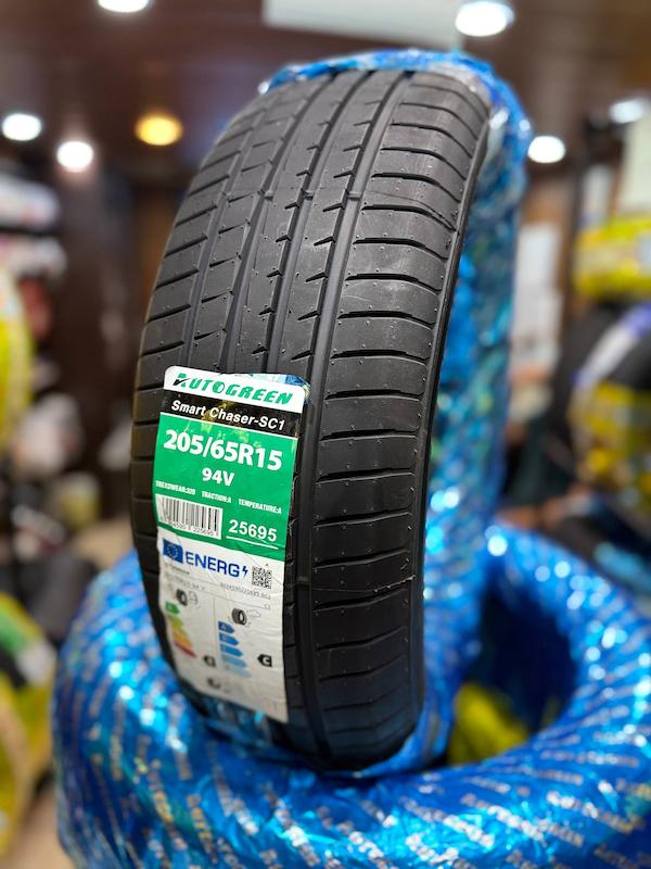 لاستیک سایز 205/65/15 اتوگرین چین - تاریخ تولید 2025 (2 حلقه )