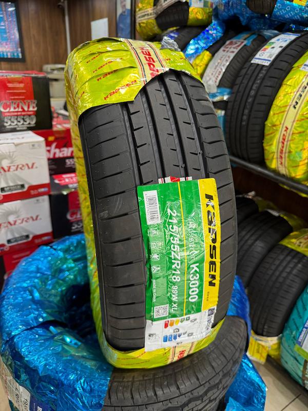 لاستیک سایز 215/55/18 کپسن چین - تاریخ تولید 2025 (2 حلقه )