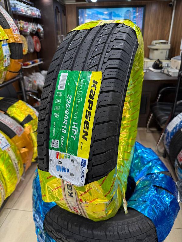 لاستیک سایز 225/60/18 کپسن چین - تاریخ تولید 2025 (2 حلقه )