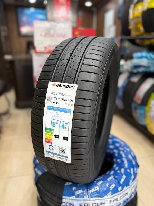 لاستیک سایز 205/55/16 هانکوک کره  - تاریخ تولید 2025 (2حلقه)