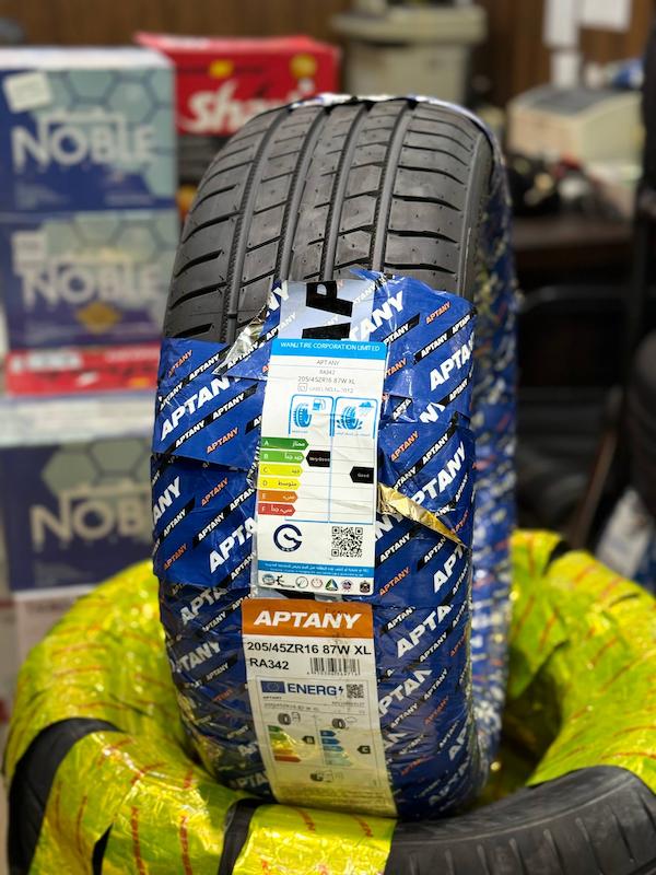 لاستیک سایز 205/45/16 آپتانی چین - تاریخ تولید 2025 (2 حلقه )