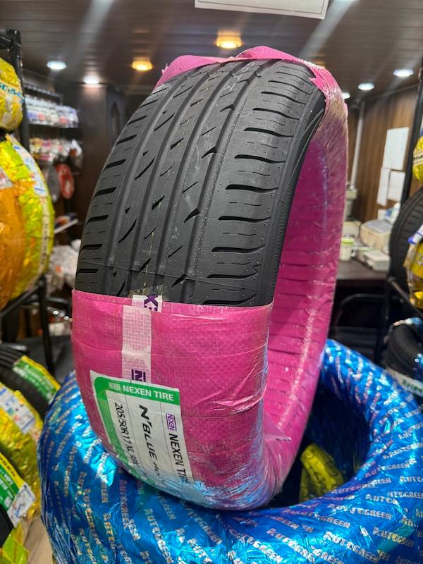 لاستیک سایز 205/50/17  نکسن کره - تاریخ تولید 2025