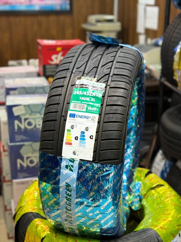 لاستیک سایز 245/45/18 اتوگرین چین - تاریخ تولید 2025 (2 حلقه )