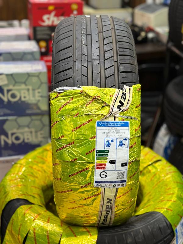 لاستیک سایز 205/50/17 کپسن چین - تاریخ تولید 2025 (2 حلقه )