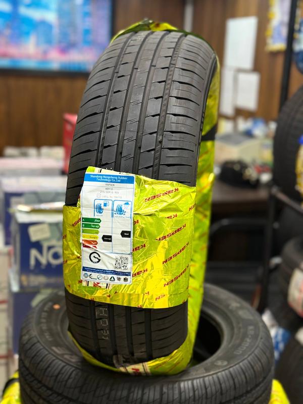 لاستیک سایز 215/60/16 کپسن چین - تاریخ تولید 2025 (2 حلقه )