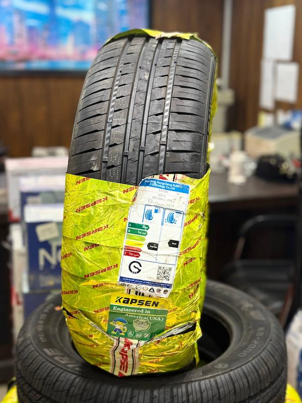 لاستیک سایز 205/55/16 کپسن چین - تاریخ تولید 2025 (2 حلقه )