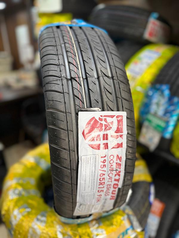 لاستیک سایز 195/65/15 زکستور چین - تاریخ تولید 2025 (2 حلقه )