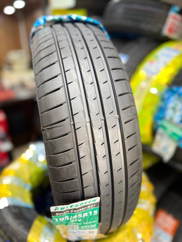 لاستیک سایز 195/65/15 اتوگرین  چین - تاریخ تولید 2025 (2 حلقه )