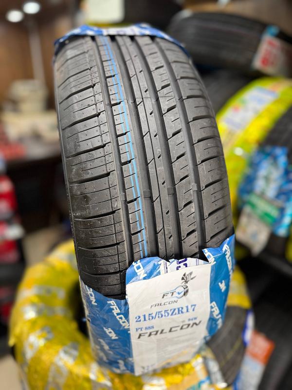 لاستیک سایز 215/55/17 فالکن چین - تاریخ تولید 2025 (2 حلقه )