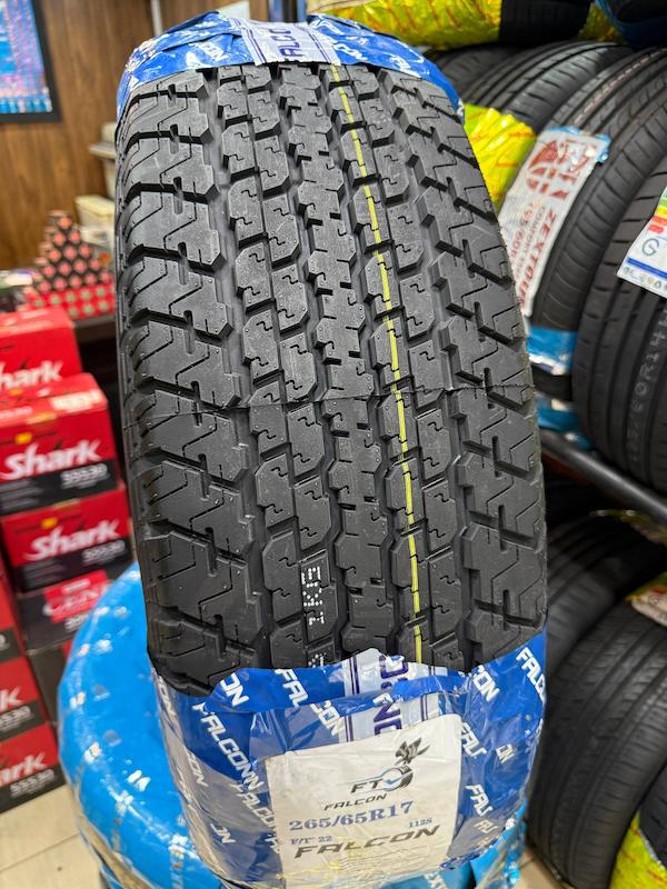 لاستیک سایز 265/65/17 فالکن چین - تاریخ تولید 2025 (2 حلقه )