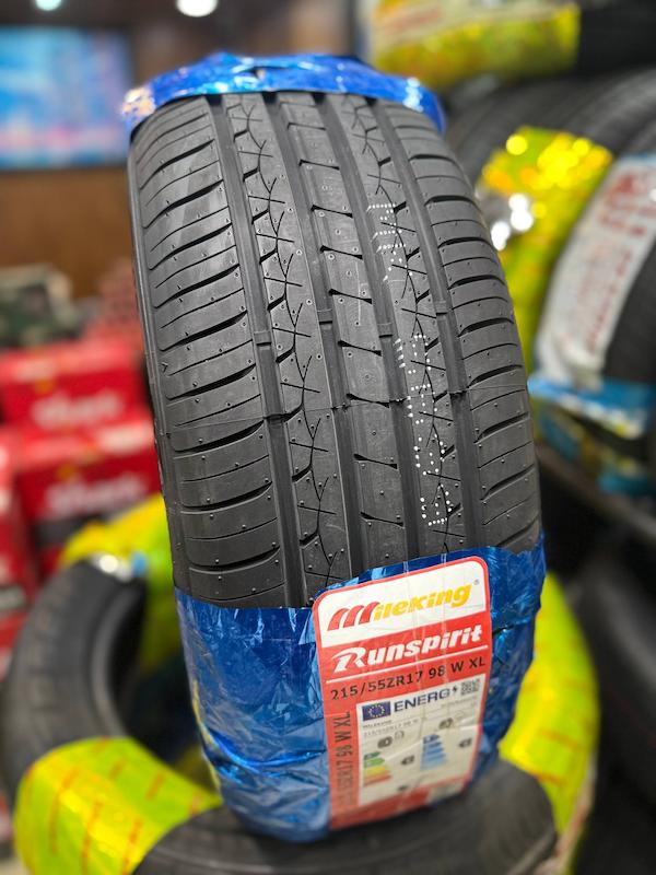 لاستیک سایز 215/55/17 مایل کینگ چین - تاریخ تولید 2025 (2 حلقه )