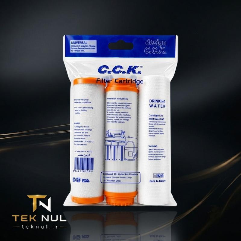 فیلتر  دستگاه تصفیه c.c.k یک و دو سه