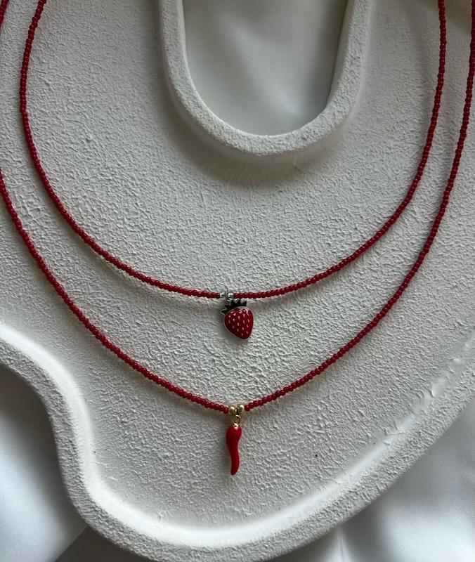 گردنبند🍓🌶️