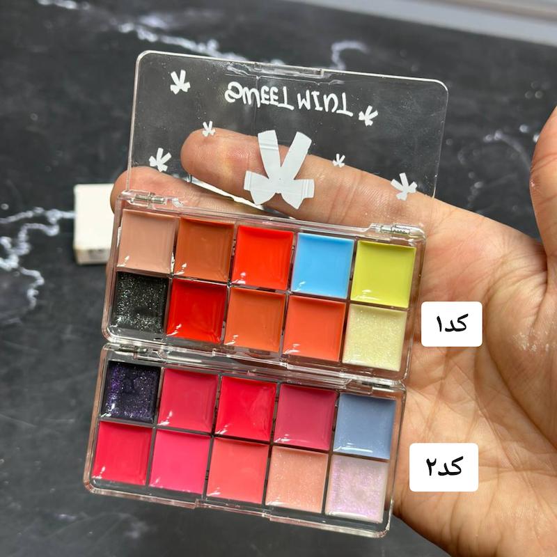 لیپگلاس پاپیونی ۱۰رنگ