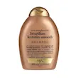 شامپو کنترل وز و بهبود حالت‌ پذیری مو او جی ایکس, مدل Brazilian Keratin Smooth مناسب انواع مو، به‌ویژه وز و خشک حجم 385ml
