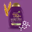 شامپو حجم‌دهنده و تقویت‌کننده او جی ایکس, مدل Biotin & Collagen مناسب برای موهای معمولی تا متوسط حجم 385ml