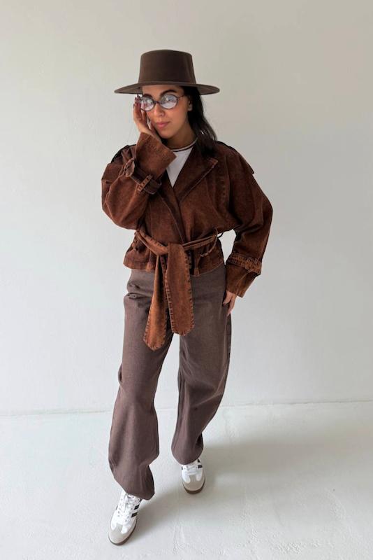 شلوار جین خمره ای IST